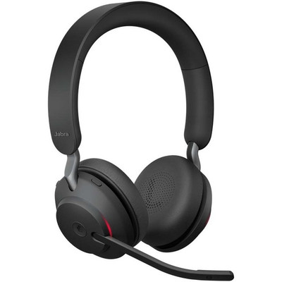 Jabra Evolve2 65 Headset - Link 380A - MS Stereo - with Stand - Black
