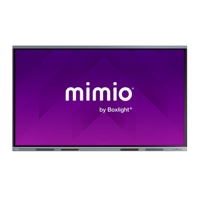 MimioPro UHD 4k Android Interactive Display front with logo