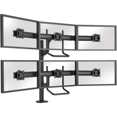 Chief Kontour 3x2 Display Monitor Mount - For Displays 10-24" - Black