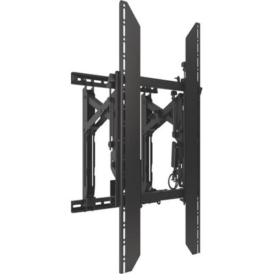 Chief ConnexSys Portrait Video Wall Mount - With Rails - For Displays 40-80" - Black