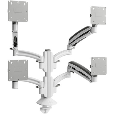 Chief Kontour K1C420W Mounting Arm for Monitor, TV, All-in-One Computer - White - TAA Compliant