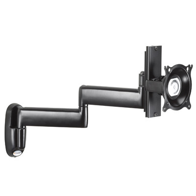 Chief Dual Arm Wall Mount with Height Adjustment, Single Monitor