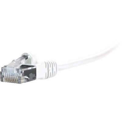 Comprehensive MicroFlex Pro AV/IT CAT6 Snagless Patch Cable White 14ft