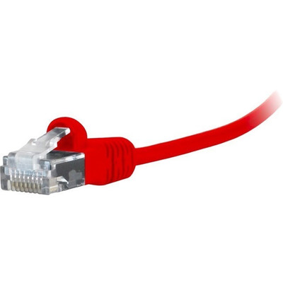 Comprehensive MicroFlex Pro AV/IT CAT6 Snagless Patch Cable Red 14ft