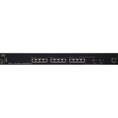 Cisco SX350X-12 12-Port 10GBase-T Stackable Managed Switch