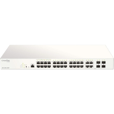 D-Link 28-Port Nuclias Cloud-Managed PoE Switch