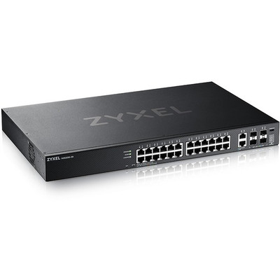 ZYXEL 24-port GbE L3 Access Switch with 6 10G Uplink