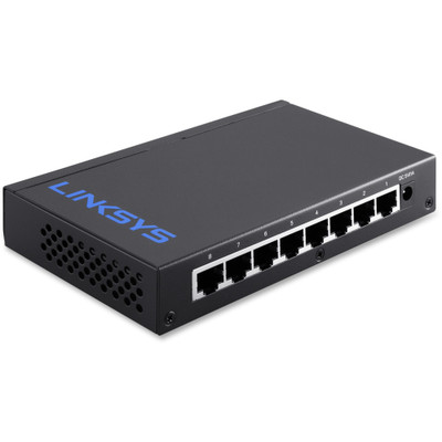 Linksys LGS108 8-Port Business Desktop Gigabit Switch