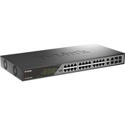 D-Link DSS-200G-28MP D-Link 8-Port 10/100/1000 PoE Gigabit Ethernet Surveillance Switch