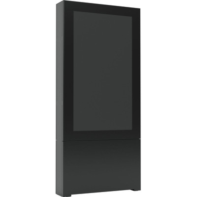 Chief Impact 55" Floor Standing Kiosk - Portrait Orientation - Black