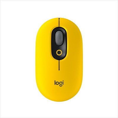 Logitech POP Mouse with Customizable Emoji, Blast - Wireless