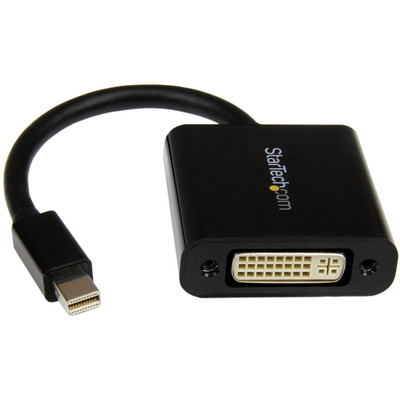 StarTech MDP2DVI3 Mini DisplayPort to DVI Adapter - Mini DP to DVI-D Single Link Converter - 1080p Video - Passive - mDP 1.2 to DVI Monitor/Display