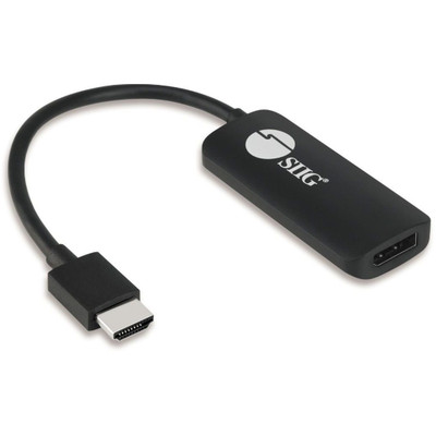 SIIG CB-H21811-S1 HDMI to DisplayPort 1.2 4K 60Hz Converter Adapter