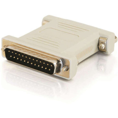 C2G 02469 DB25 Male to DB25 Female Null Modem Adapter