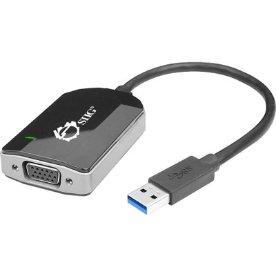 SIIG JU-VG0211-S1 USB 3.0 to VGA Multi Monitor Video Adapter