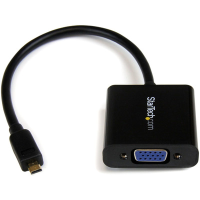 StarTech MCHD2VGAE2 Micro HDMI�&reg; to VGA Adapter Converter for Smartphones / Ultrabook / Tablet - 1920x1080