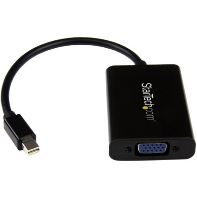 StarTech MDP2VGAA Mini DisplayPort to VGA Adapter with Audio - Mini DP to VGA Converter - 1920x1200