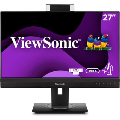 ViewSonic VG2756V-2K QHD Video Conference Monitor with Webcam - 24"