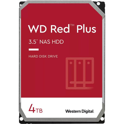 WD WD40EFPX-20PK Red Plus WD40EFPX 4 TB Hard Drive - 3.5" Internal - SATA (SATA/600) - Conventional Magnetic Recording (CMR) Method