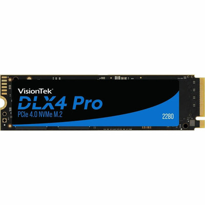 VisionTek 901711 DLX4 Pro 4 TB Solid State Drive - M.2 2280 Internal - PCI Express NVMe (PCI Express NVMe 4.0 x4)