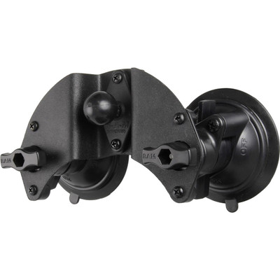 RAM Mounts RAM-B-189B-PIV1U Twist-Lock Vehicle Mount for Suction Cup