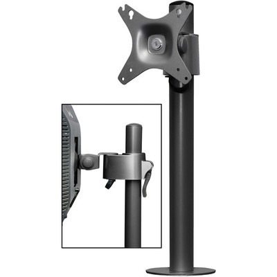 Kantek STS801 Mounting Arm for Monitor - Black