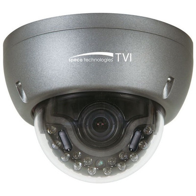 Speco HT5941T Intense-IR 2 Megapixel Indoor/Outdoor HD Surveillance Camera - Color - Monochrome - Dome