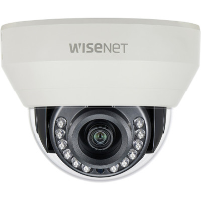 Wisenet HCD-7030R 4 Megapixel Indoor HD Surveillance Camera - Dome - Ivory