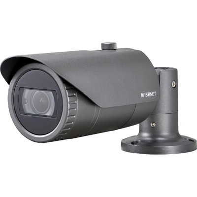 Wisenet HCO-6070R 2 Megapixel Full HD Surveillance Camera - Color - Bullet - Dark Gray