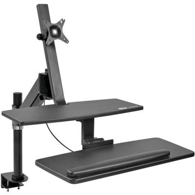 Tripp Lite WorkWise Height-Adjustable Sit-Stand Workstation Single-Monitor Clamp-on