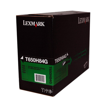 Lexmark T650H84G Original Laser Toner Cartridge - Black Pack