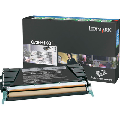 Lexmark C736H1KG Original Toner Cartridge