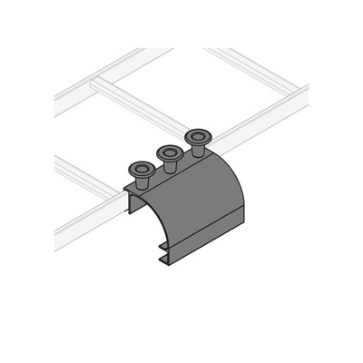 Middle Atlantic Ladder Side Drop with Spools, 8 Inches Wide