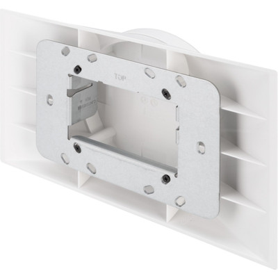 Crestron TSW-1070-MSMK-W-S Surface Mount for Touchscreen Monitor, Light Bar - White Smooth