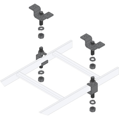 Middle Atlantic CLH-5/8CHK Mounting Bracket