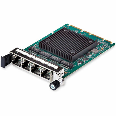 StarTech 4-Port RJ45 Gigabit OCP 3.0 Server Network Card w/Intel I350, SFF 4C+/PCIe 3.0/PXE/VLAN/9K Jumbo, Multi-Speed Ethernet NIC