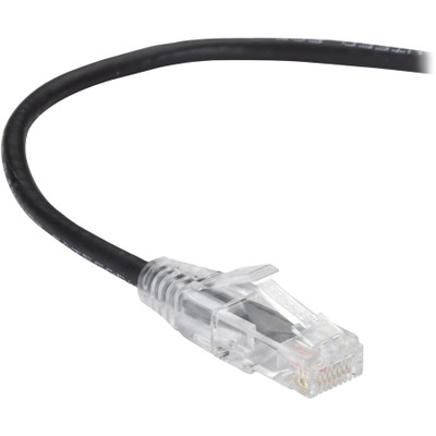 Black Box C6APC28-BK-20 Slim-Net Cat.6a UTP Patch Network Cable