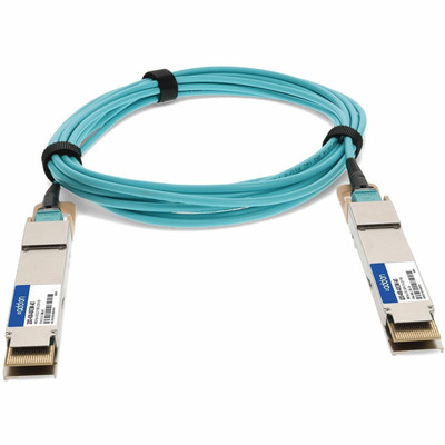 AddOn QDD-400-AOC3M-AO  Fiber Optic Network Cable