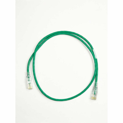 Ortronics 28awg Reduced diameter C6A/10G channel cord Green 5FT