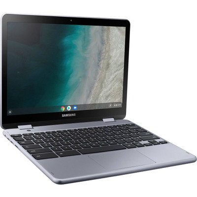 Samsung Chromebook Plus XE525QBB-K01US LTE 12.2" Touchscreen Convertible 2 in 1 Chromebook - 1920 x 1200 - Intel Celeron 3965Y 1.50 GHz - 4 GB Total RAM - 32 GB Flash Memory - Stealth Silver