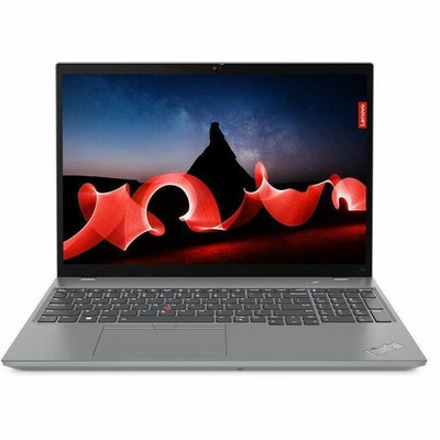 Lenovo ThinkPad T16 Gen 2 21HH008LUS 16" Touchscreen Notebook - WUXGA - 1920 x 1200 - Intel Core i7 13th Gen i7-1355U Deca-core (10 Core) 1.70 GHz - 32 GB Total RAM - 16 GB On-board Memory - 1 TB SSD - Storm Gray