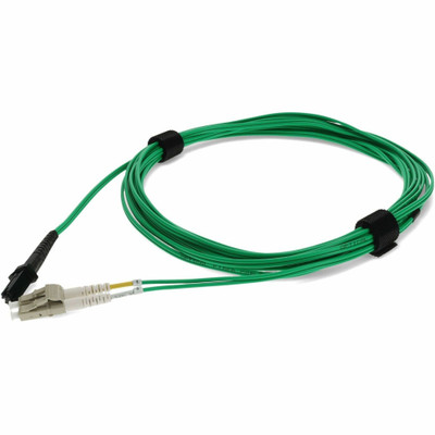 AddOn ADD-LC-MT-8M6MMF-GN-TAA Fiber Optic Duplex Patch Network Cable