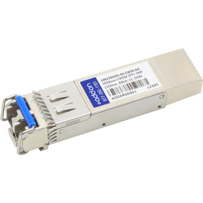 AddOn ADVA 1061702591-02-CW35 Compatible TAA Compliant 10GBase-CWDM SFP+ Transceiver (SMF, 1350nm, 80km, LC, DOM)