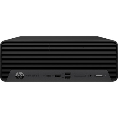 HP Pro SFF 400 G9 Desktop Computer - Intel Core i5 12th Gen i5-12500 Hexa-core (6 Core) 3 GHz - 8 GB RAM DDR4 SDRAM - 256 GB M.2 PCI Express NVMe SSD - Small Form Factor - Black