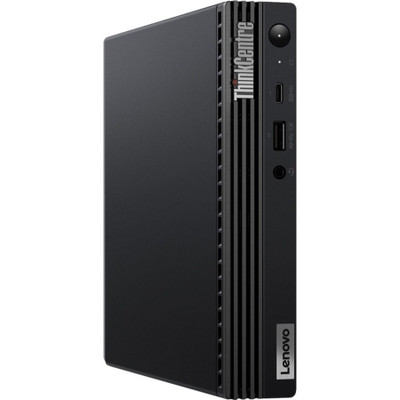 Lenovo ThinkCentre M70q Gen 3 11T3000RUS Desktop Computer - Intel Core i7 12th Gen i7-12700T Dodeca-core (12 Core) - 16 GB RAM DDR4 SDRAM - 512 GB NVMe M.2 PCI Express PCI Express NVMe 4.0 x4 SSD - Tiny - Black