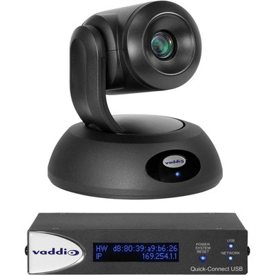Vaddio RoboSHOT Elite Video Conferencing Camera - 8.5 Megapixel - 60 fps - Black - USB 2.0 - TAA Compliant