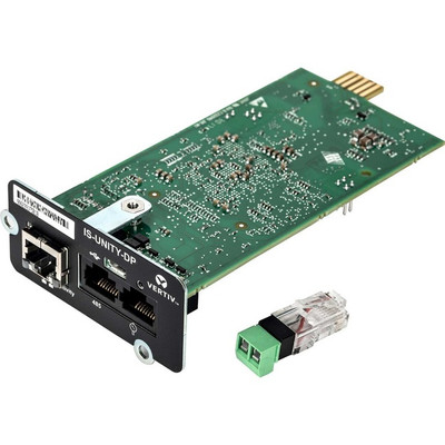 Vertiv Liebert IntelliSlot Unity-DP-Network Card - Remote Monitoring|Dual Protocol