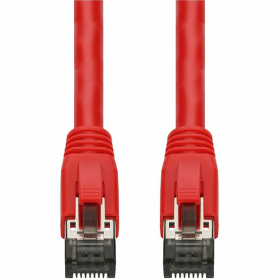AddOn ADD-2FCAT8-RD 2ft Red CAT 8 Shielded (S/FTP) PVC Ethernet Cable Snagless Easy Boot RJ-45 M/M AddOn ADD-2FCAT8-RD 2ft Red CAT 8 Shielded (S/FTP) PVC Ethernet Cable Snagless Easy Boot RJ-45 M/M