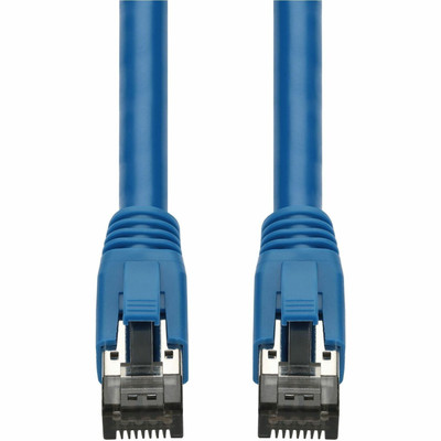 AddOn ADD-25FCAT8-BE 25ft Blue CAT 8 Shielded (S/FTP) PVC Ethernet Cable Snagless Easy Boot RJ-45 M/M AddOn ADD-25FCAT8-BE 25ft Blue CAT 8 Shielded (S/FTP) PVC Ethernet Cable Snagless Easy Boot RJ-45 M/M