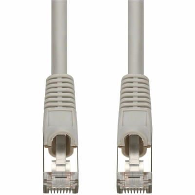 AddOn ADD-6FCAT7-GY 6ft Gray CAT 7 Shielded (S/FTP) PVC Ethernet Cable Snagless Bubble Boot RJ-45 M/M